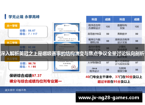 深入解析英冠之上是哪级赛事的结构演变与焦点争议全景讨论纵向剖析