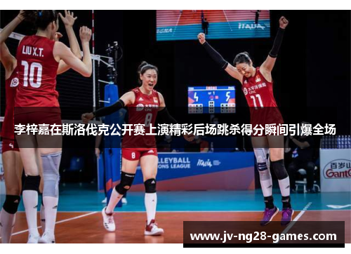 李梓嘉在斯洛伐克公开赛上演精彩后场跳杀得分瞬间引爆全场 李梓嘉在斯洛伐克公开赛上演精彩后场跳杀得分瞬间引爆全场